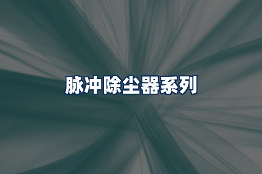 脉冲除尘器展示